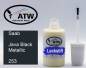 Preview: Saab, Java Black Metallic, 253: 20ml Lackstift, von ATW Autoteile West.